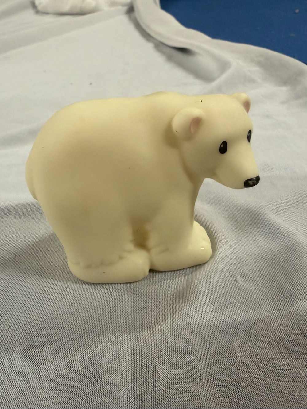 Fisher Price Little People POLAR BEAR Figure Zoo Replacement Animal 2014